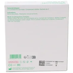 Compresses non tissées stériles Lohmann Vliwasoft