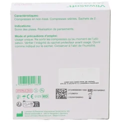 Compresses non tissées stériles Lohmann Vliwasoft