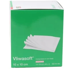 Compresses non tissées stériles Lohmann Vliwasoft