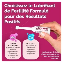 Conceive Plus Lubrifiant de fertilité unidoses