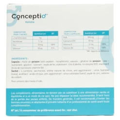 Conceptio Homme 90 capsules + 30 sachets