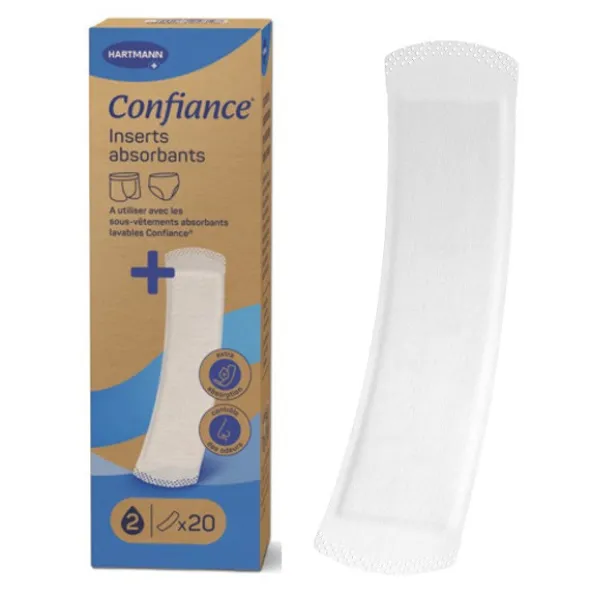 Confiance Inserts absorbants 2 gouttes