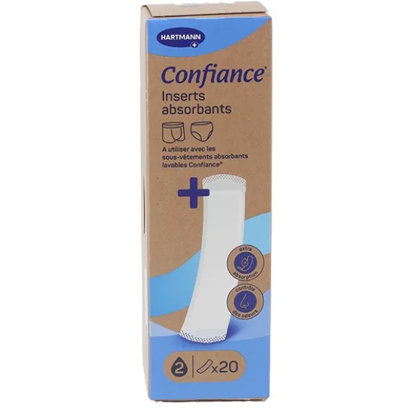 Confiance Inserts absorbants 2 gouttes