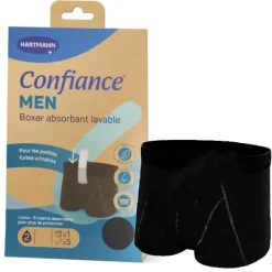 Confiance Men Boxer absorbant lavable 2 gouttes