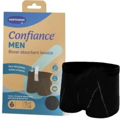 Confiance Men Boxer absorbant lavable 2 gouttes