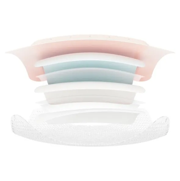ConvaFoam carré pansement hydrocellulaire siliconé adhésif