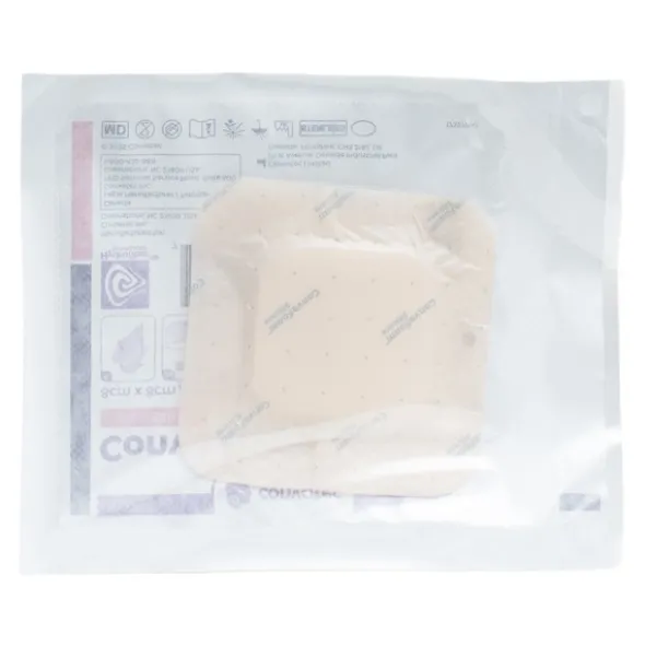 ConvaFoam carré pansement hydrocellulaire siliconé adhésif