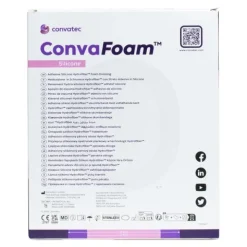 ConvaFoam ovale pansement hydrocellulaire siliconé adhésif