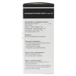 Cooper bicarbonate de sodium 1,4 % solution pour perfusion