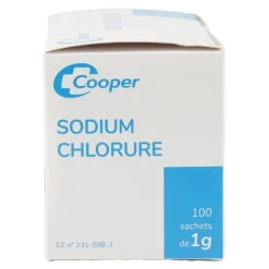 Cooper chlorure de sodium 1 g sachets