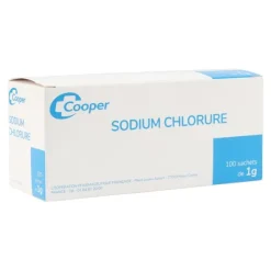 Cooper chlorure de sodium 1 g sachets