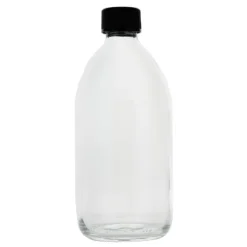 Cooper flacon verre transparent