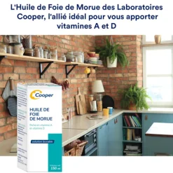 Cooper huile de foie de morue