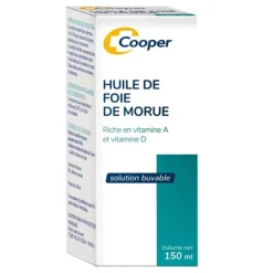Cooper huile de foie de morue