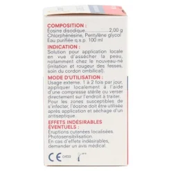 Cooper éosine 2 % flacon