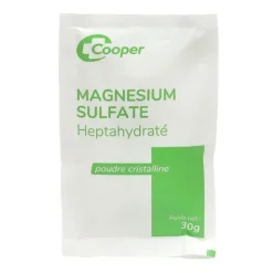 Cooper sulfate de magnésium ou sel d'Epsom