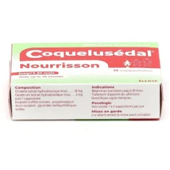 Coquelusedal nourrisson suppositoire