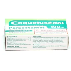 Coquelusedal Paracétamol 100 mg suppositoires