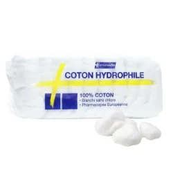 Coton hydrophile chirurgical non stérile
