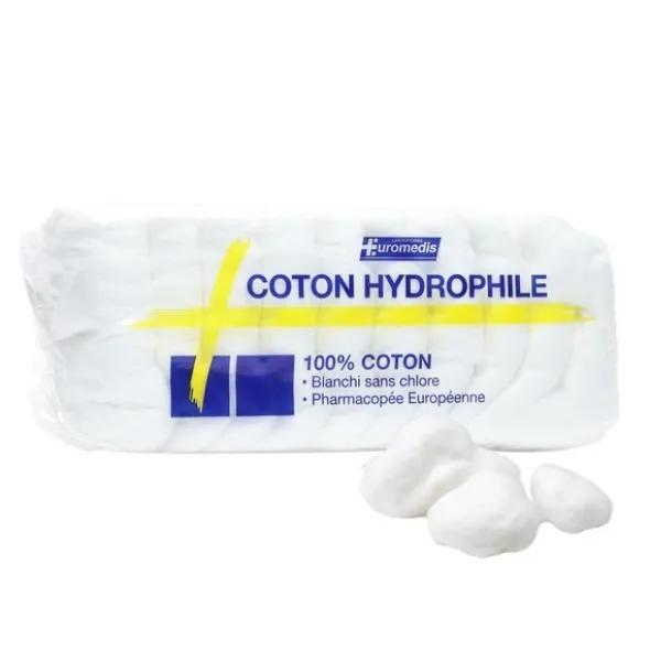 Coton hydrophile chirurgical non stérile