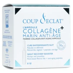 Coup d'éclat Ampoule Collagène marin anti âge