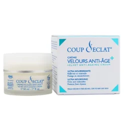 Coup d'éclat crème velours anti-âge rides
