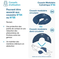 Coussin de positionnement cylindrique Winncare