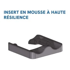 Coussin Iskio Bi-Matière