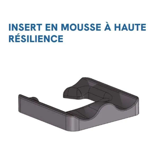 Coussin Iskio Bi-Matière