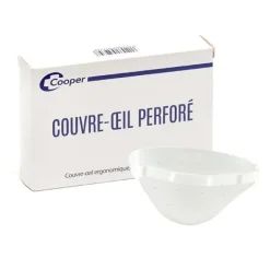 Couvre-oeil perforé