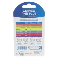 Crinex PHB Plus brossettes interdentaires cylindriques