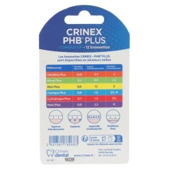Crinex PHB Plus brossettes interdentaires coniques