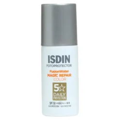 Crème solaire teintée Isdin Fusion Water Magic Repair Color SPF 50
