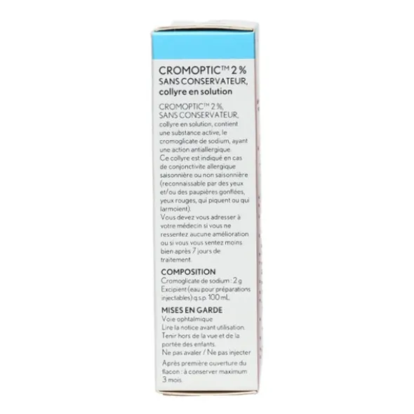 Cromoptic 2 % collyre