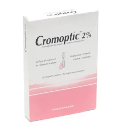 Cromoptic 2 % collyre unidoses