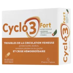 Cyclo 3 Fort jambes lourdes gélules