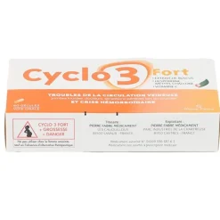 Cyclo 3 Fort jambes lourdes gélules