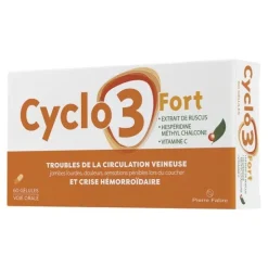 Cyclo 3 Fort jambes lourdes gélules