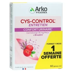 Cys Control Entretien confort urinaire gélules