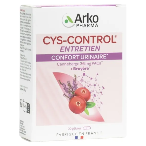Cys Control Entretien confort urinaire gélules