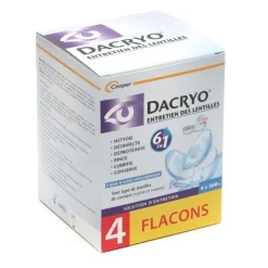 Dacryo Entretien des lentilles de contact