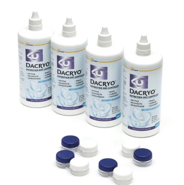 Dacryo Entretien des lentilles de contact
