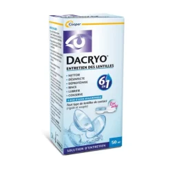 Dacryo Entretien des lentilles de contact