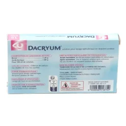 Dacryum solution pour lavage oculaire unidose