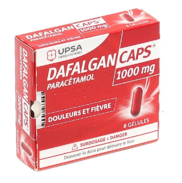 Dafalgan Caps 1000 mg gélule