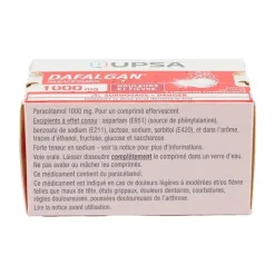 Dafalgan 1000 comprimé effervescent
