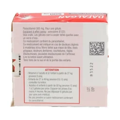 Dafalgan 500 mg gélule