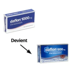 Daflon 1000 mg comprimé Hémorroides
