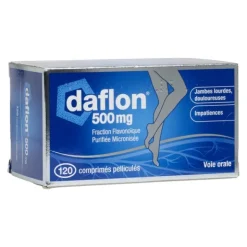 Daflon 500 mg comprimé veinotonique