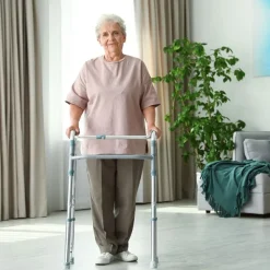 Déambulateur pliant et articulé adulte